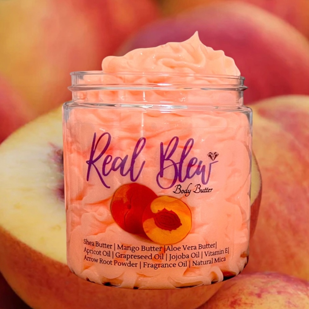 FRESHLY PICKED PEACHES Whipped Body Butter | skincare | moisturizers | Dry Skin